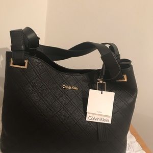 Calvin Klein leather handbag
